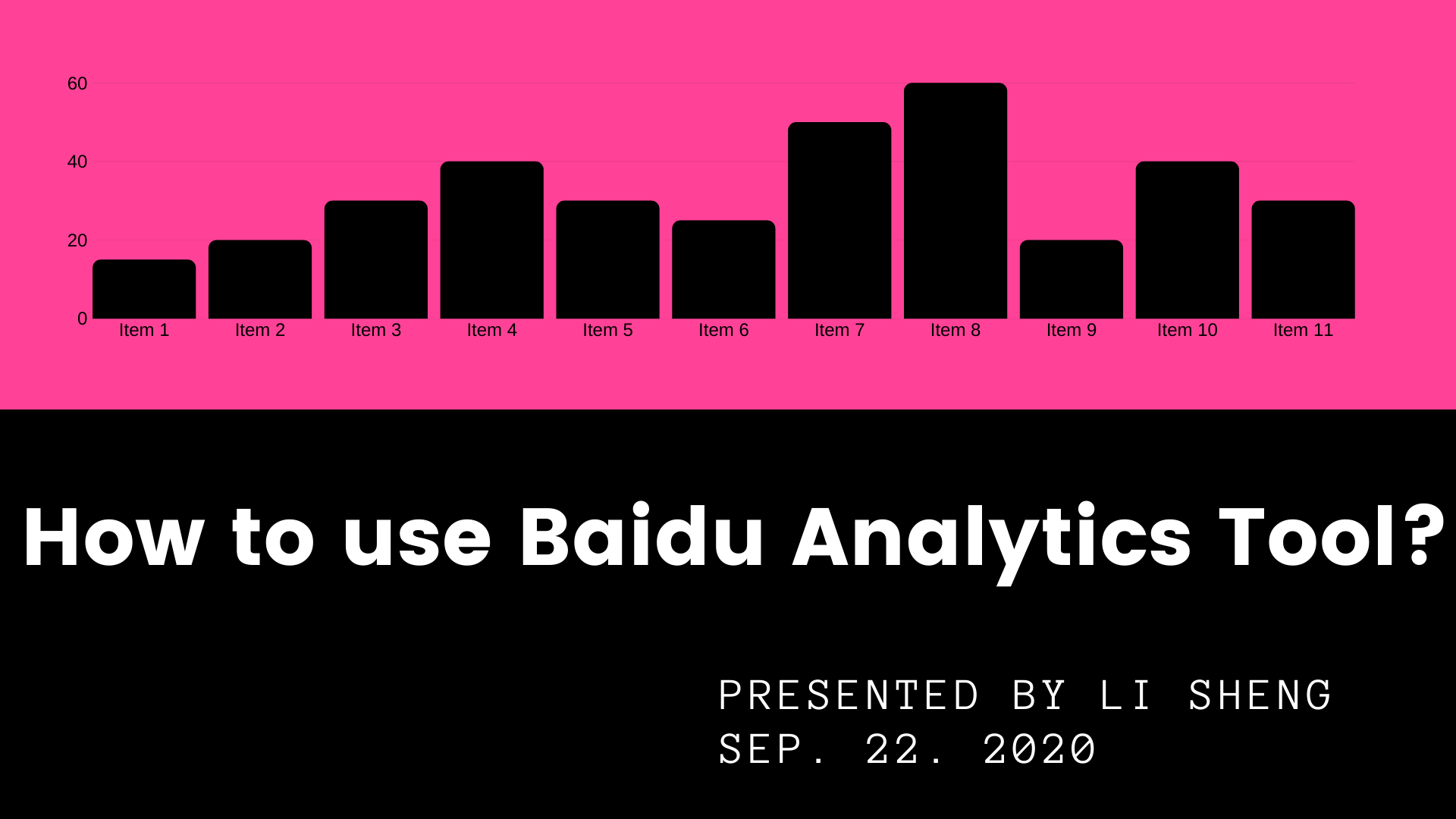 Baidu analytics Tool